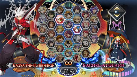 blazblue character list|blazblue central fiction character list.